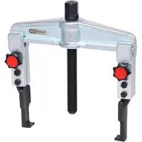 Ks Tools Extracteur universel à serrage rapide, 2 bras, avec crochets allongés extrêmement minces, 25-130mm, 120mm, 2,5t ( 620.0065 )