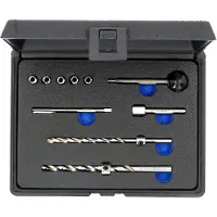 Ks Tools Kit de réparation des vis de fixation de l'injecteur pour Mercedes CDI, 9 pièces - 405.0800
