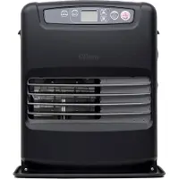 Qlima Poêle à fioul électronique - - 2500 W - Réservoir 5 L - Programmable - Noir