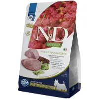 Farmina N&D Quinoa Dog Adult Mini Weight Management 2.5 kg + N&D Quinoa Dental Treat Weight management Mini 60 g (7 szt) GRATIS!