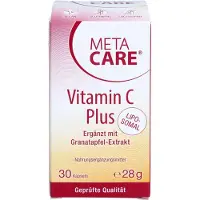 Meta care VITAMINE C PLUS, 30 St KAP