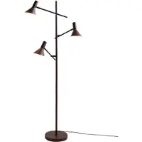 It's About Romi - Lampadaire Izmir - Marron - 59x42x171cm pour salon, chambre à coucher