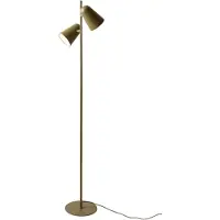 It's About Romi - Lampadaire Salamanca - Vert - 28x28x145cm pour salon, chambre à coucher