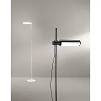 Perenz Lampadaire Led Moderne En Métal Blanc Mat, 24W, 3000K-6000K, Tête Orientable Et Réglable, Design Minimaliste Et Élégant - Éclairage Intérieur