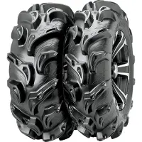 ITP -quad Mega Mayhem 52f Quad Tire Argenté 27 x 9.00 / R12