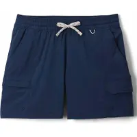 Columbia Tech Trail Utility Girls Shorts Bleu 4-5 Years Fille