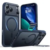 ESR Classic Hybrid HaloLock Kickstand (Apple iPhone 17 Pro Max), Coque pour téléphone portable, Bleu