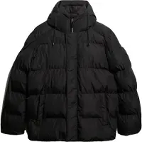 Superdry 5 Baffle Sports Padded Jacket Noir 3XL Homme