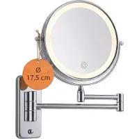 Relaxdays Miroir maquillage LED