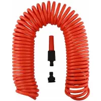 Black & Decker Tuyau d'arrosage en bobine de 15 m avec buse réglable (15.50 m)