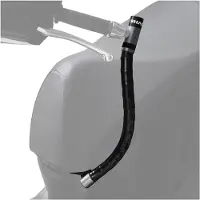 Shad Yamaha Xmax 125/200/300/400 17&tricity 300 20 49 Cm Handlebar Lock Fixation Noir