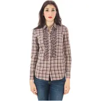 Fred perry Femmes, Chemise, Chemise à manches longues pour femme, rose, Rose, (S)