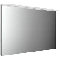 Emco MI 200 Miroirs lumineux LED avec panneau lumineux acrylique, avec éclairage du lavabo, hauteur 802mm, 449820031