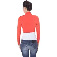 Datch Femmes, Pull-over, Débardeur à manches longues pour femme, rouge, Rouge, (L)