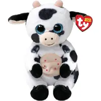 TY Beanie Bellies Knuffel Koe Herdley 15 Cm