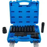 Bgs Jeu d'embouts pour camion 20 mm (3/4 pouce) + 25 mm (1 pouce) 16 pièces