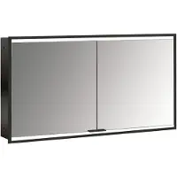 Emco prime 2 Armoire de toilette avec éclairage, 1300 mm, 2 portes, modèle encastré, 949713557