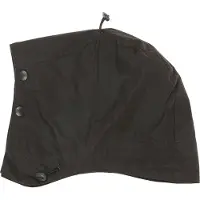 Barbour Cagoule tempête cirée vert olive Vert foncé Vert