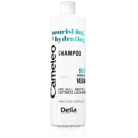 Delia Cosmetics Shampoing nourrissant hydratant pour cheveux abîmés et secs 400 ml