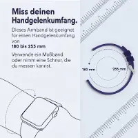 IMoshion Bracelet magnétique , style milanais - Compatible avec les montres de 22 mm - Argenté