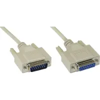 InLine 17740 câble Série Beige 2 m VGA (D-Sub)