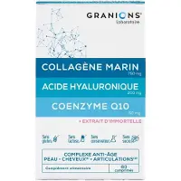 Granions Laboratoire des Complexe Collagène, Acide Hyaluronique & Coenzyme Q10 60 pc(s) Comprimé(S)