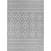 Tapis.fr Tapis d'intérieur & extérieur Verona gris 80x150 cm