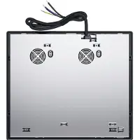Whirlpool Plaque de Cuisson Induction 5 Zones 11100W Noir - WEX9024DCFF2