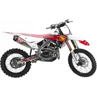 Blackbird Racing Retro Honda Crf 250 F 2025/crf 250 R 25-26 2150aa/01 Stickers Argenté