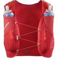 Salomon - Sac de trail/running - Adv Skin 12 Set Flame Scarlet/Haute Red - Taille XL - Rouge