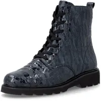 Remonte Veterschoenen Hoog Veterschoenen Hoog - blauw lak - Maat 41