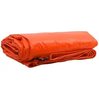 vidaXL Bâche 650g / m² orange 1,5 x 2,5 m Canvas avec revêtement PVC