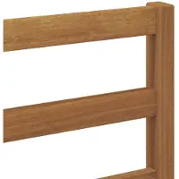 vidaXL Sofa de milieu extérieur Bois d'Acacia Massif Naturel
