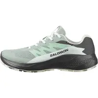 Salomon Alphaglide GTX, chaussures de running, femme, vert/gris