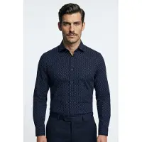 HUGO Chemise à Manches Longues Kenno 10280884 Red
