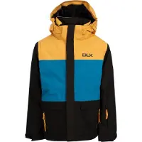 Trespass - Veste de ski "Garcia" pour enfants TP6105 (128) (Noir/jaune/bleu)