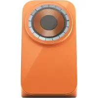 Nomad Support de charge sans fil Stand One MagSafe Qi2.2 (25W) – Chargeur sans fil Qi2.2 de 25W pour iPhone – Inclut un câble USB-C de 2 mètres – Orange - Orange