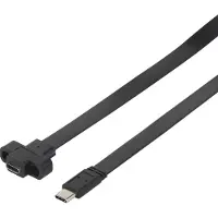 Renkforce Câble d'extension USB 3.1 (Gen 2) [1x USB-C mâle - 1x USB-C femelle] 0.50 m