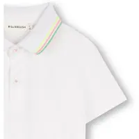 Billieblush U21830 Short Sleeve Dress Blanc,Rose 8 Years Fille