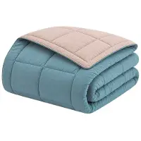 Poyet Motte Couette légère en microfibre HUDSON 200g / m 220x240cm galet et lac