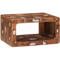 vidaXL Tables de chevet 45 x 30 x 24 cm bois de récupération massif