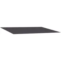 vidaXL Tissu de remplacement pour store, anthracite, 400 x 350 cm, polyester