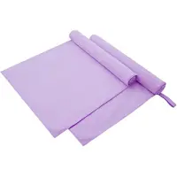 vidaXL Serviettes de sport 2 pcs Violet 180 x 90 cm