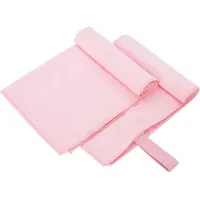 vidaXL Serviettes de sport 2 pcs Rose 50 x 30 cm