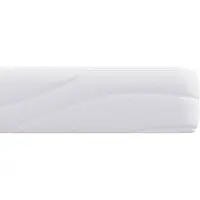 vidaXL Matelas, taille moyenne, 200 x 200 cm, blanc