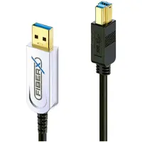 PureLink FiberX FX-I645-020 Câble à fibre optique AOC USB 3.1 Gen2 USB-A/USB-B, 10 m