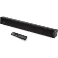 TELE System Barre de son TS5430W Sonic 30 W, Bluetooth 5.0, 12 V, avec HDMI ARC, AUX, USB, pour téléviseur ou camping-car