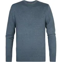 Petrol Industries M-ros-kwr201 Sweater Bleu S Homme