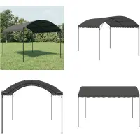 vidaXL gazebo 3x4 m anthracite - gazebo - gazebos - canopy - canopies