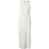 Urban Classics Tb8276 Sleeveless Midi Dress Blanc 5XL Femme